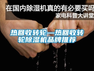 常見問題熱回收轉輪—熱回收轉輪除濕機品牌推薦