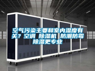 行業(yè)新聞空氣污染主要和室內濕度有關？空調≠除濕機 防潮防霉除濕更專業(yè)