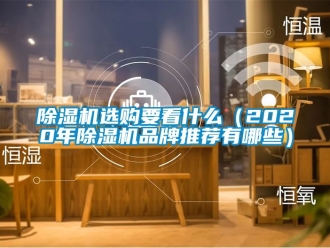 企業新聞除濕機選購要看什么（2020年除濕機品牌推薦有哪些）
