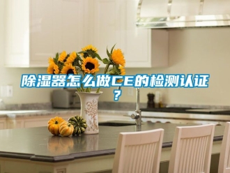 行業新聞除濕器怎么做CE的檢測認證？