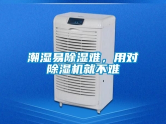 企業(yè)新聞潮濕易除濕難，用對除濕機就不難