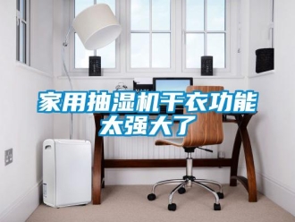 行業(yè)新聞家用抽濕機(jī)干衣功能太強(qiáng)大了
