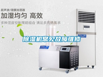 企業新聞除濕機常見故障維修