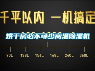 行業新聞烘干房必不可少高溫除濕機