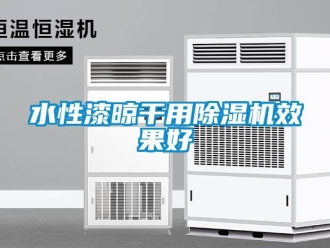 知識百科水性漆晾干用除濕機(jī)效果好