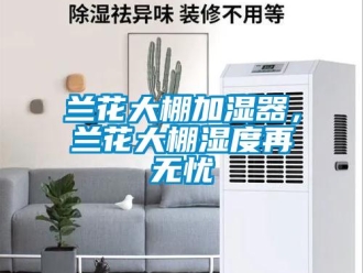 行業(yè)新聞蘭花大棚加濕器，蘭花大棚濕度再無憂