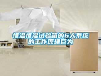知識百科恒溫恒濕試驗箱的6大系統(tǒng)的工作原理巨為