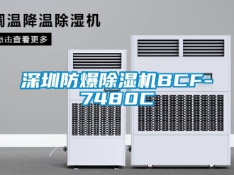 企業新聞深圳防爆除濕機BCF-7480C