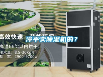 行業新聞漳平賣除濕機的？