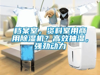 企業新聞檔案室，資料室用商用除濕機？高效抽濕，強勁動力