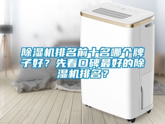 行業新聞除濕機排名前十名哪個牌子好？先看口碑最好的除濕機排名？