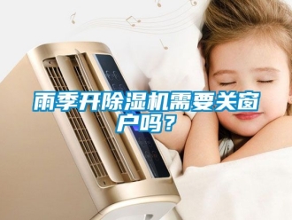 行業新聞雨季開除濕機需要關窗戶嗎？