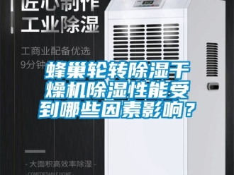 行業(yè)新聞蜂巢輪轉(zhuǎn)除濕干燥機(jī)除濕性能受到哪些因素影響？