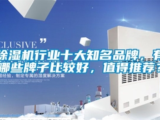 企業新聞除濕機行業十大知名品牌，有哪些牌子比較好，值得推薦？