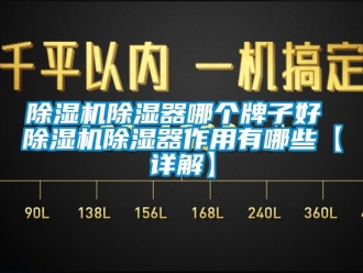 企業(yè)新聞除濕機除濕器哪個牌子好 除濕機除濕器作用有哪些【詳解】
