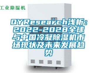 企業(yè)新聞QYResearch淺析：2022-2028全球與中國冷凝除濕機市場現(xiàn)狀及未來發(fā)展趨勢