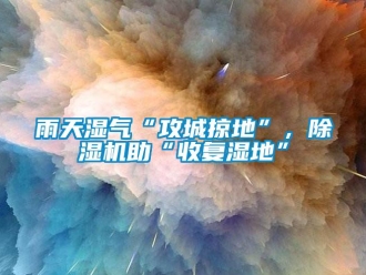 知識(shí)百科雨天濕氣“攻城掠地”，除濕機(jī)助“收復(fù)濕地”
