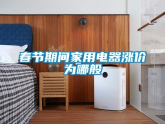 企業(yè)新聞春節(jié)期間家用電器漲價(jià)為哪般