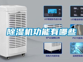 常見問題除濕機功能有哪些