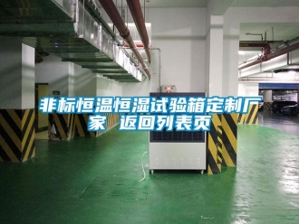 知識百科非標(biāo)恒溫恒濕試驗(yàn)箱定制廠家 返回列表頁