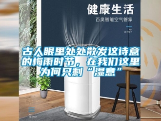 企業(yè)新聞古人眼里處處散發(fā)這詩(shī)意的梅雨時(shí)節(jié)，在我們這里為何只剩“濕意”