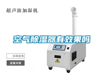 行業(yè)新聞空氣除濕器有效果嗎