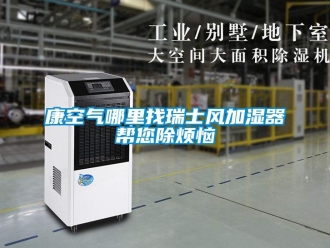 行業(yè)新聞康空氣哪里找瑞士風加濕器幫您除煩惱