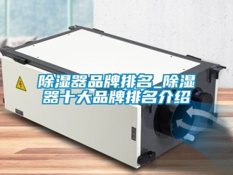 行業新聞除濕器品牌排名_除濕器十大品牌排名介紹