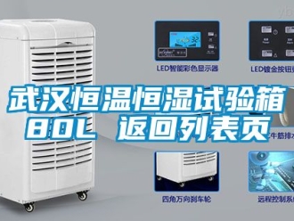 知識百科武漢恒溫恒濕試驗箱80L 返回列表頁