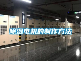 企業新聞除濕電機的制作方法