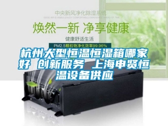 知識百科杭州大型恒溫恒濕箱哪家好 創(chuàng)新服務 上海申賢恒溫設備供應