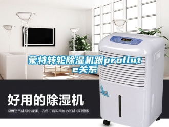常見問題蒙特轉輪除濕機跟proflute關系