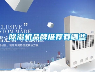企業新聞除濕機品牌推薦有哪些