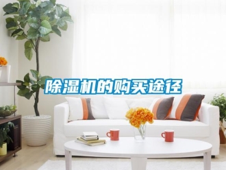 企業(yè)新聞除濕機(jī)的購(gòu)買途徑