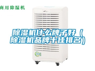 企業新聞除濕機什么牌子好（除濕機品牌十佳排名）