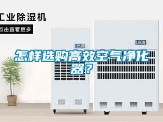 常見問題怎樣選購高效空氣凈化器？