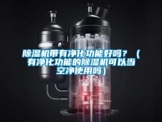 企業(yè)新聞除濕機帶有凈化功能好嗎？（有凈化功能的除濕機可以當(dāng)空凈使用嗎）