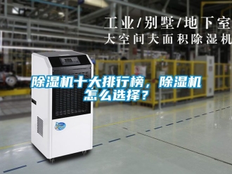 行業新聞除濕機十大排行榜，除濕機怎么選擇？