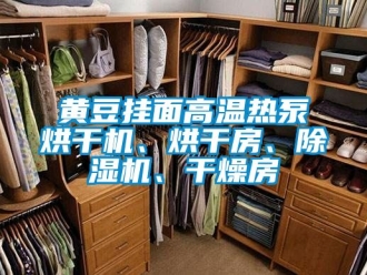 行業新聞黃豆掛面高溫熱泵烘干機、烘干房、除濕機、干燥房