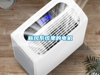 知識(shí)百科新風(fēng)系統(tǒng)里的電機(jī)