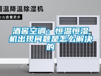 知識(shí)百科酒窖空調(diào)：恒溫恒濕機(jī)出現(xiàn)問題是怎么解決的