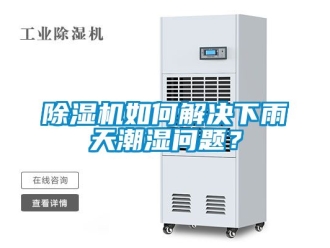 行業(yè)新聞除濕機如何解決下雨天潮濕問題？