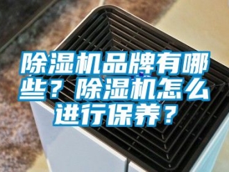 企業新聞除濕機品牌有哪些？除濕機怎么進行保養？