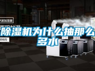 行業(yè)新聞除濕機(jī)為什么抽那么多水