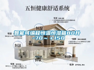 知識百科智能可編程恒溫恒濕箱80升 -70～＋150℃