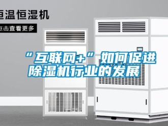 常見問題“互聯網+”如何促進除濕機行業的發展