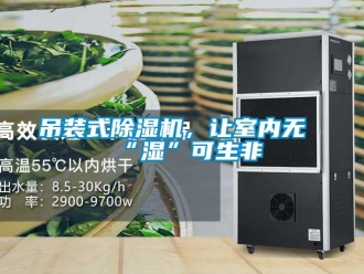 企業(yè)新聞吊裝式除濕機，讓室內無“濕”可生非