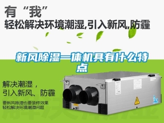 知識(shí)百科新風(fēng)除濕一體機(jī)具有什么特點(diǎn)