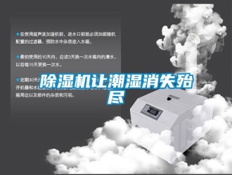 企業新聞除濕機讓潮濕消失殆盡