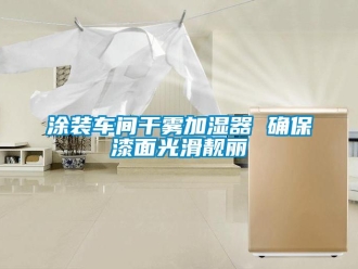 知識百科涂裝車間干霧加濕器 確保漆面光滑靚麗